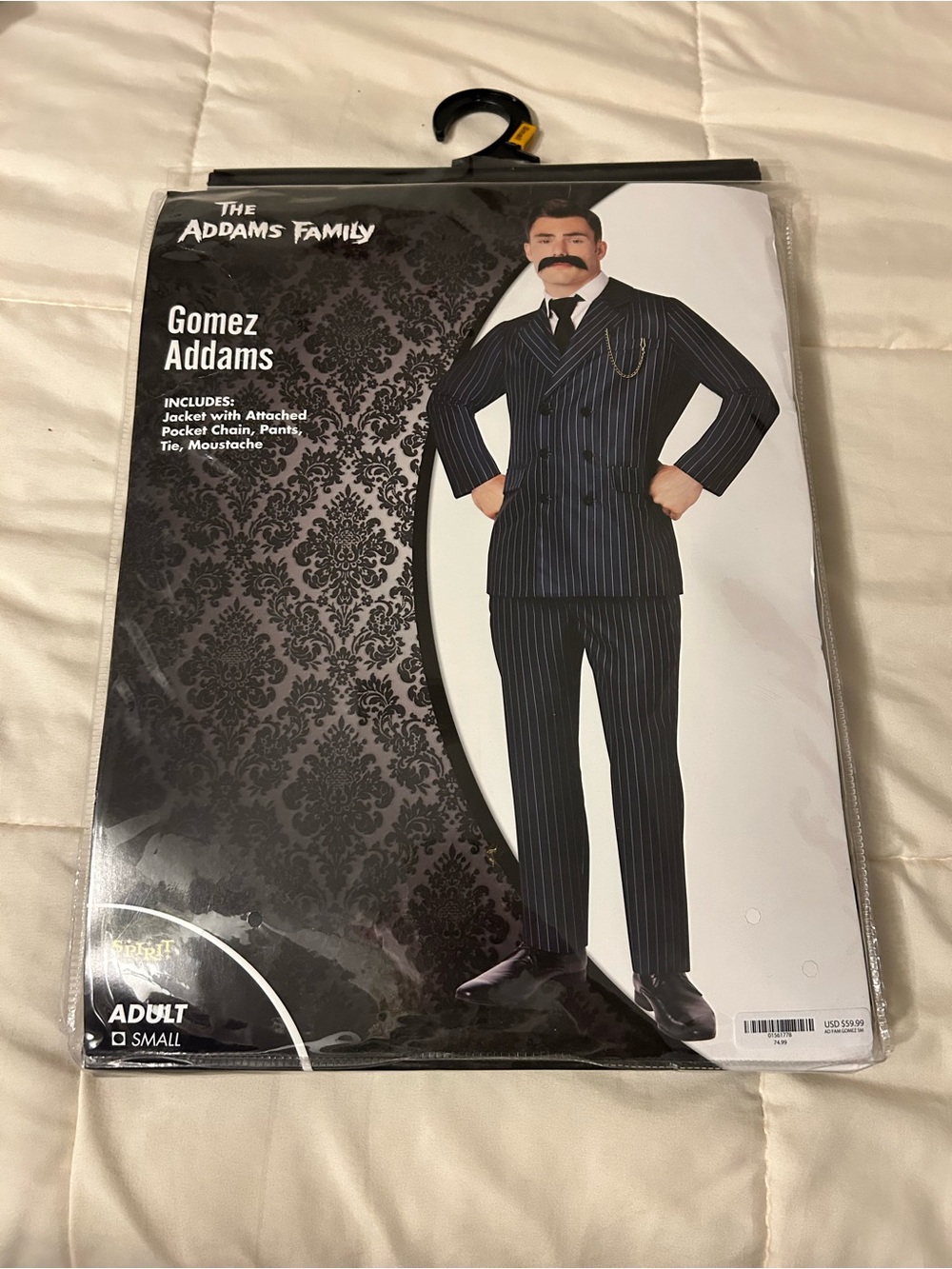 The Addams Family Gomez Addams Adult Small Costume NIP